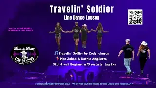 Travelin' Soldier Line Dance Lesson