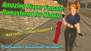 GTA SA Android: Amazing Player Female Remastered [Mod Showcase]