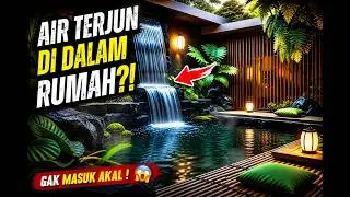 Taman Air Terjun di Dalam Rumah | Suasana Jepang yang Bikin Pikiran Tenang