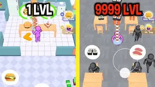 MAX LEVEL in Dream Restaurant Game