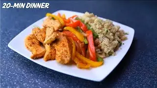 Quick Chicken Stir Fry With Peppers | So Tender & Flavorful!