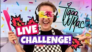 LIVE CAKE DECORATING CHALLENGE!