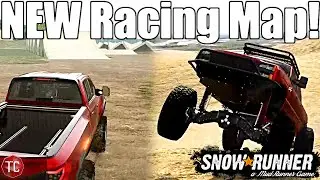 SnowRunner: THIS Upcoming Race Track Map is WILD!