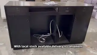 Customized industrial style reception desk , suitable for sporty storefronts, available worldwide!