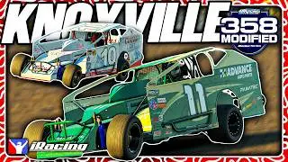 358 Modified на гоночной трассе Ноксвилл | iRacing Dirt