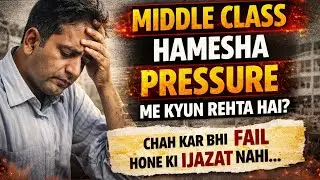 Middle Class Hamesha Pressure MeKyun Rehta Hai?Sach JoKoi Nahi Bolta #middleclass #motivation #video