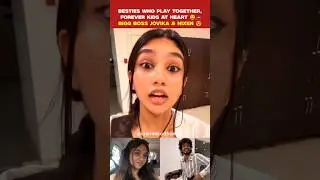 😍 Bigg Boss Jovika and Nixen 😅 Friendship and Fun Moments 😄🚗 #bestiesgoals #love #trending #shorts