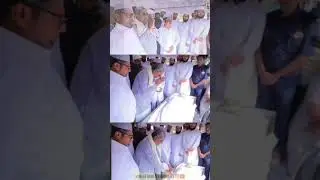 NAMAZ E JANAZA OF AMEER E SHARIYAT HAZRAT MOULANA SAQEER AHMED KHAN RASHADI (RA)