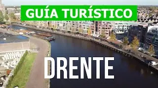 Drente, Pa&iacute;ses Bajos | Assen, Emmen, Meppel, Coevorden | V&iacute;deo dron 4k | Provincia de Drente qu&eacute; ver