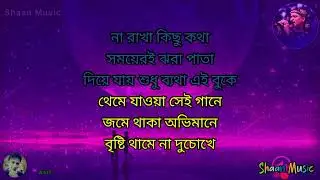 Aaina mon bhanga aaina karaoke song _ Jubeen Garg