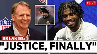 SHEDEUR SANDERS FINALLY GETS JUSTICE From THE COMMISSIONER
