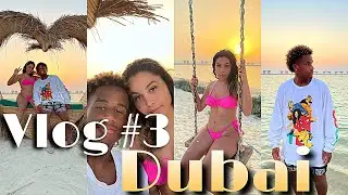 VLOG #3 NOS VACANCES À DUBAI ( Les plus belles plages de Dubai )