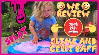WE REVIEW ZIMPLI KIDS SLIME AND GELLI BAFF!