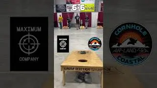 Four bagger Friday.. but make it a double. #Cornhole #cornholecoastal #sports #viral #shorts #reels