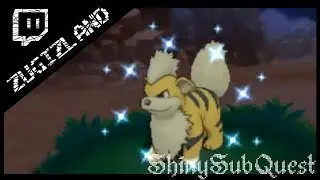 Shiny Growlithe Reaction using Dex Nav for our boy TifaCloud - ShinySubQuest
