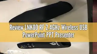 Review LNKOO RF 2.4GHz Wireless USB PowerPoint PPT Presenter Presentation Remote Control Flip Pen