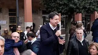 Giuseppe Conte a Orsogna