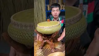 Bamboo furniture, simple and stylish.#crafts #woodworking #bambooweaving #artandcraft #bambooart