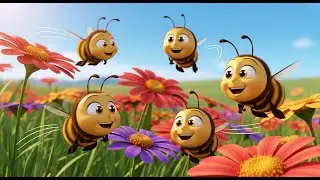 Learn Colors with Busy Bees 🐝 | Fun Colors for Kids | Preschool Learning Adventure