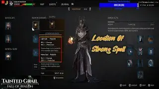 Location of one of the strongest spells | Tainted Grail the Fall of Avalon