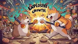 Explosive Growth: Hamster Kombat vs Shiba Shootout in Meme Coin Market!