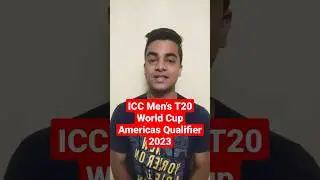 2023 ICC Men's T20 World Cup Americas Qualifier