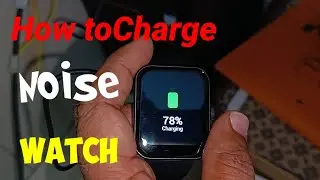 How to Charge Noise Smart Calling Watch | Noise Smart Watch with Magnetic Charger @JANAKULA