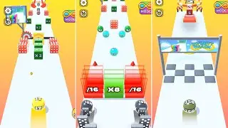 Jelly Run 2048: Massive Cube Crash & Split Challenge ! | Score Drop 1T ➝ 256