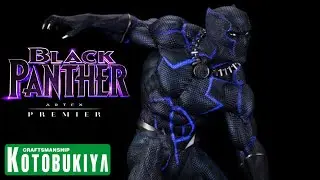 REVIEW PANTERA NEGRA MARVEL ARTFX PREMIER KOTOBUKIYA  / Toys e Travels