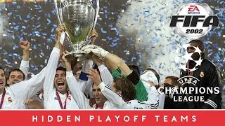 [PC] | FIFA 2002 | CHAMPIONS LEAGUE | ALL HIDDEN PLAYOFF TEAMS