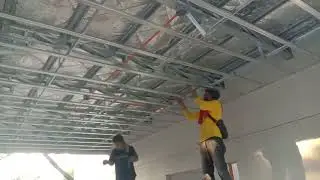 WALL AND CEILING WORKS MCDO PROJECT @APALIT PAMPANGA PART 5 | S.U.D PROJECT DETAIL