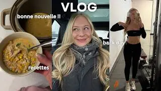 GYM SESSION & bonne nouvelle : GR&Acirc;CE &Agrave; VOUS 💪✨