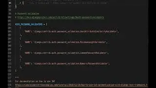 Enable Django AUTH_PASSWORD_VALIDATORS with JWT and DRF for USER Registration