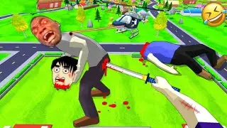 30 Minutes Funny Moments Dude Theft Wars | Dude Theft Wars #386 | Dude Theft Fun