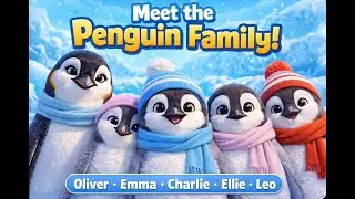 &ldquo;A Day in the Life of the 3D Penguin Family | Cute & Fun Family Animation&rdquo;