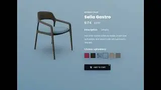 Product page only HTML / CSS
