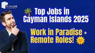 🌴 Top Jobs in Cayman Islands 2025  Work in Paradise + Remote Roles! 🌞