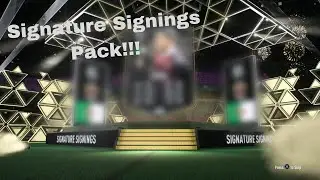 Opening My Signature Signings Pack - Fifa 22