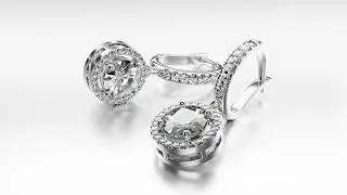 Cercei din argint Manissi Diamond Charm Oval Hoop Silver #jewelry #silver #moissanite #earrings #new