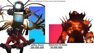Jeffrey vs Watchman Of Doom power levels Remastered 52