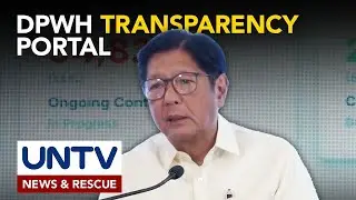 Transparency portal para sa infra projects ng gobyerno, binuksan sa publiko