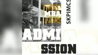 SKPIMCS - MBA - Admission 2020.