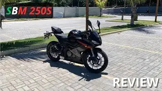SBM250S PRETA - REVIEW 🔥