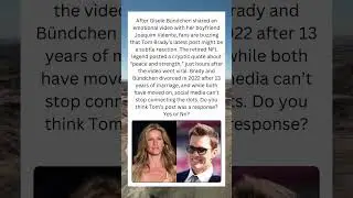 Tom Brady&rsquo;s Cryptic Post After Gisele B&uuml;ndchen&rsquo;s Emotional Video Goes Viral 👀🔥