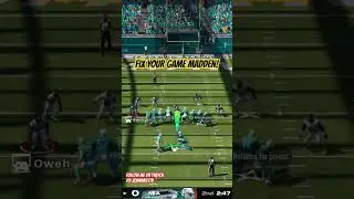 Fix your game, Madden. #madden25 #madden #shorts #sports #gaming #gamingshorts