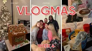 VLOGMAS НЕДЕЛЯ 4 🎄✨ мини-покупки ко дню рождения, канун Рождества + свидание в пряничном домике 🤍🍪