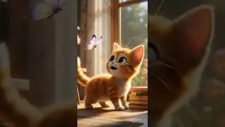 &ldquo;Cute Cat and Butterfly 🐱🦋 | Heartwarming 3D Animation Short Film | Pixar Style Animated Story&rdquo;