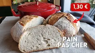 Recette de pain pas cher. Comment faire 2 pains pour 1€ ? Le vrai prix du pain