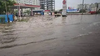 Flood in Chennai between Urapakkam and Guduvancherry 27.11.2021