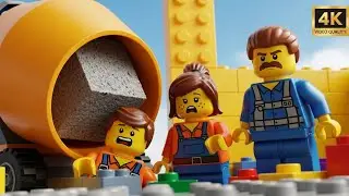 LEGO City Cement Mixer: Concrete Hardened Inside! 🧱🚛